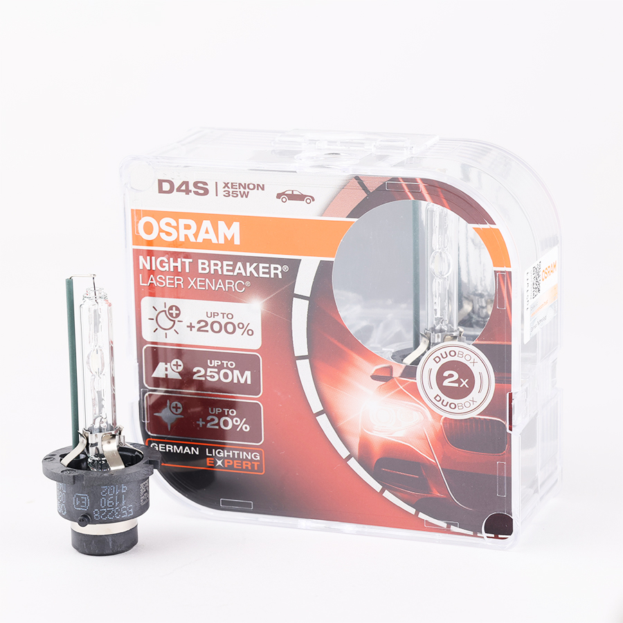 Combo 2 Bóng Đèn Xenon OSRAM Night Breaker D4S 66440XNL 12V 35W