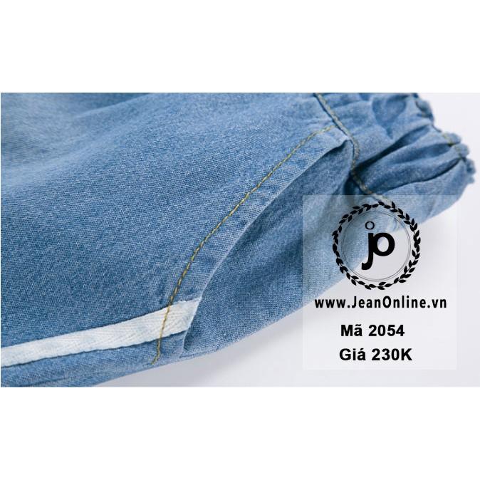 Bigsize Nữ - Short Jean Lưng Thun