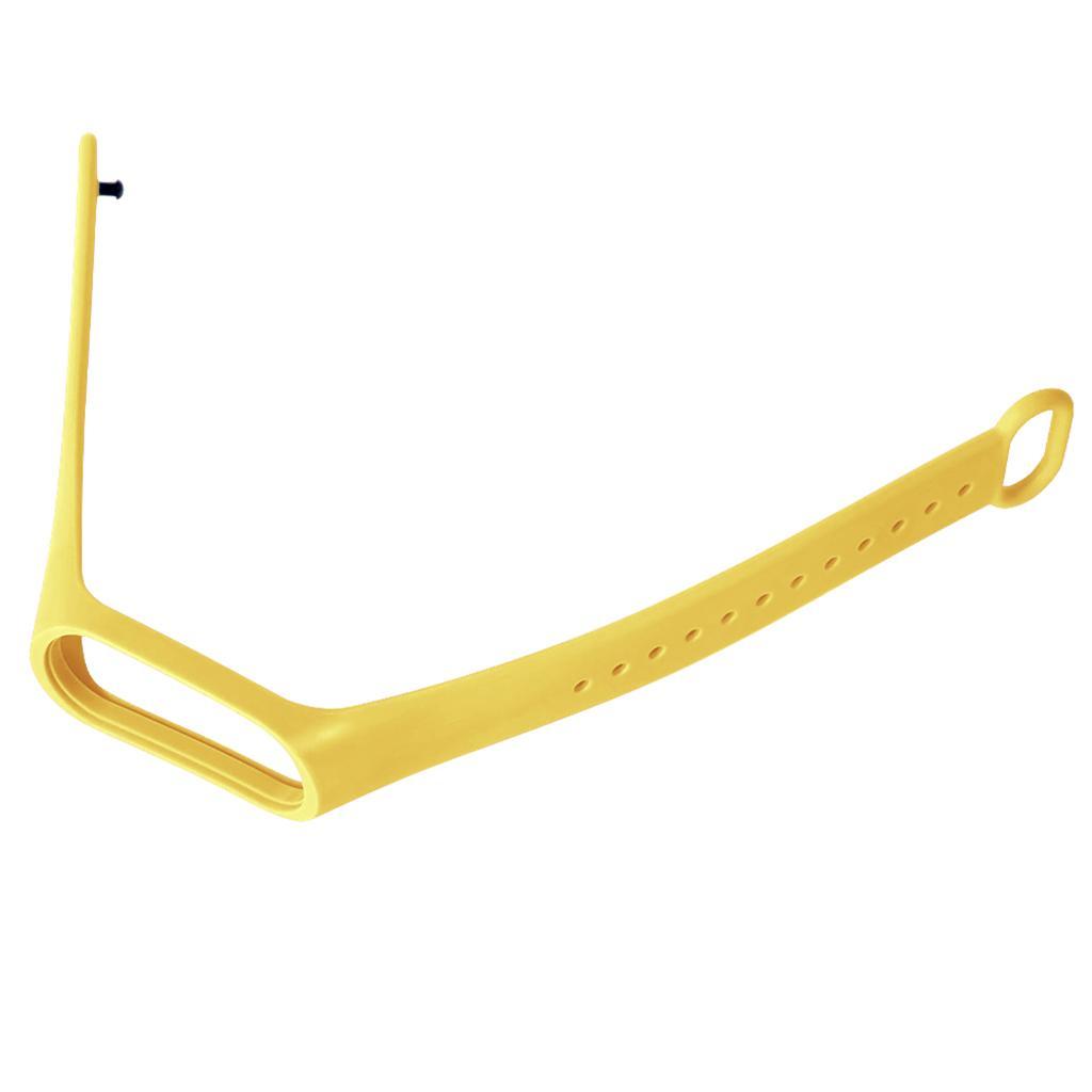 Smart Bracelet Wristband Anti-lost for Xiaomi Mi 3 Band Replacement Yellow