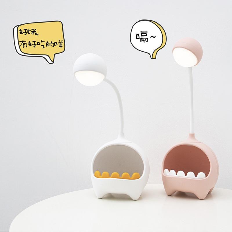 Đèn LED Đọc Sách Để Bàn Sạc Pin Hai Công Dụng Kiêm Đèn Ngủ Tiện Lợi
