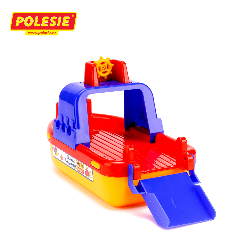 Đồ chơi tàu thuỷ vận chuyển Lagoon Wader Toys Polesie 41524 - Hàng chính hãng nhập khẩu châu âu