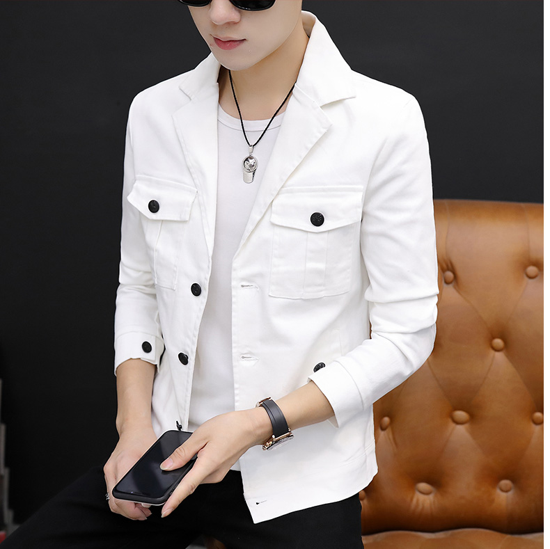Áo khoác, áo khoác nam dáng sơ mi cổ vest , chất vải dày dặn đứng phom, trẻ trung cá tính - T6