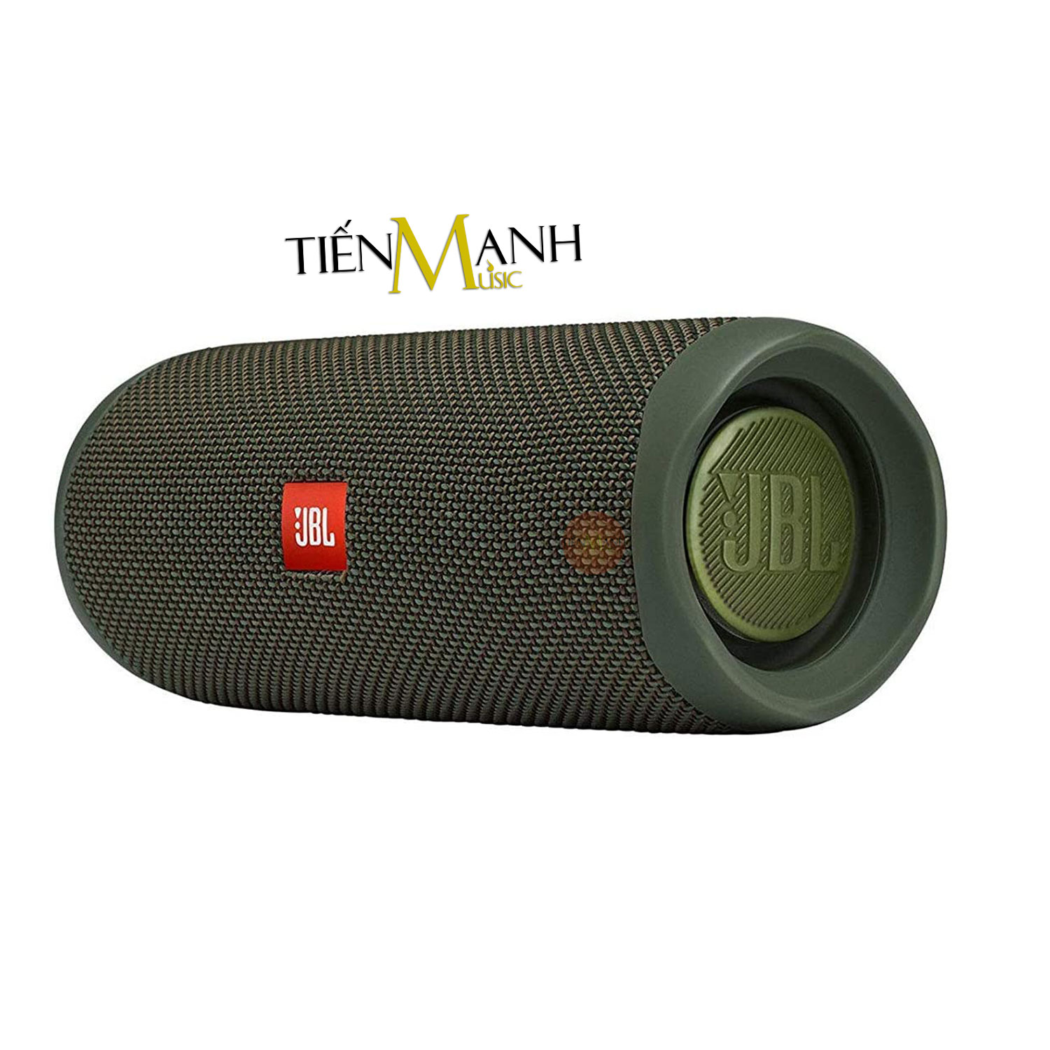 [Bluetooth] Loa JBL Flip 5 (Màu Xanh Rêu) - Loa Nghe Nhạc Waterproof Portable Speaker Hàng Chính Hãng - Kèm Móng Gẩy DreamMaker