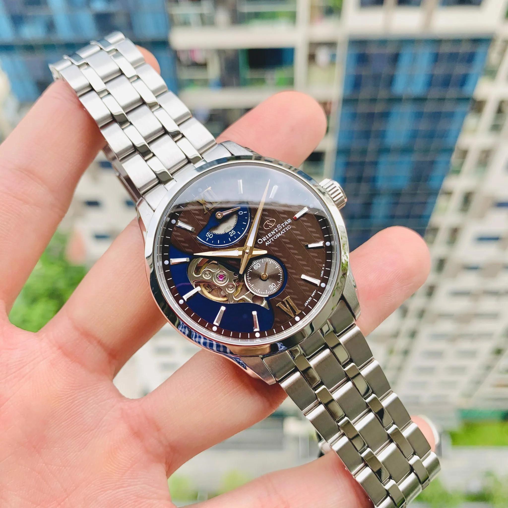 Đồng Hồ Nam Dây Thép Orient Automatic RE-AV0B02Y00B