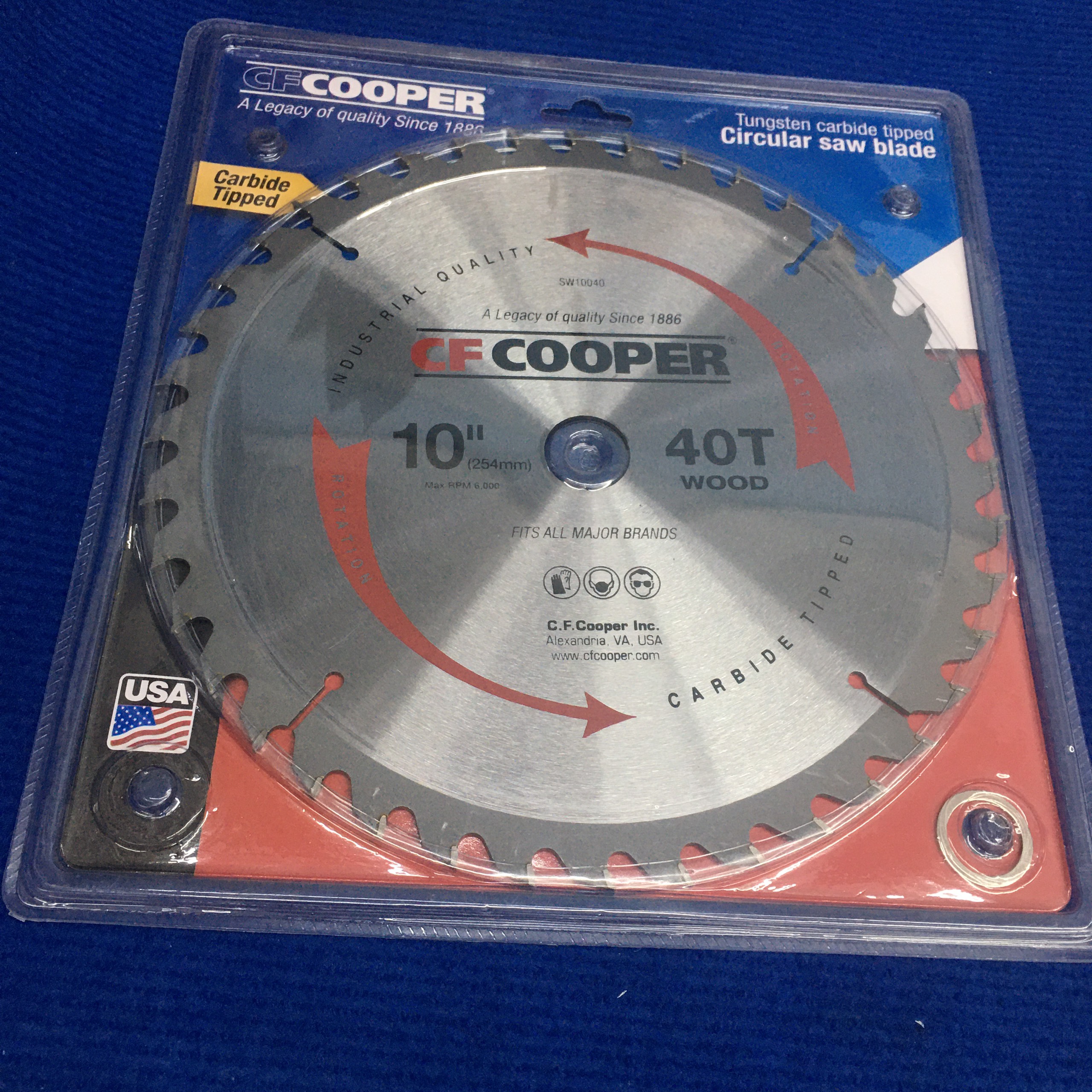 Lưỡi cưa gỗ 254mm(10&quot;) 40 răng CFCOOPER