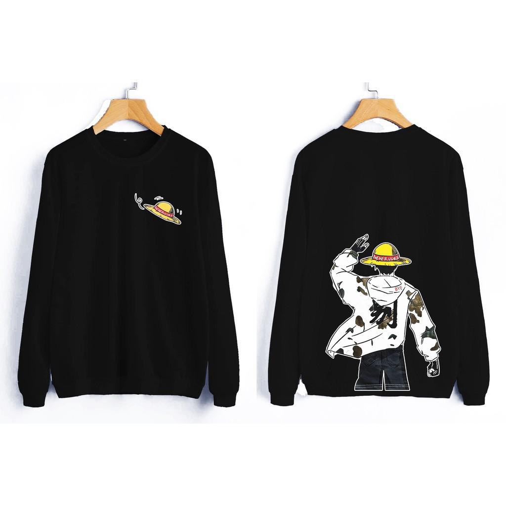 Áo sweater Luffy One Piece siêu ngầu giá rẻ /gia tốt SP chất lượng