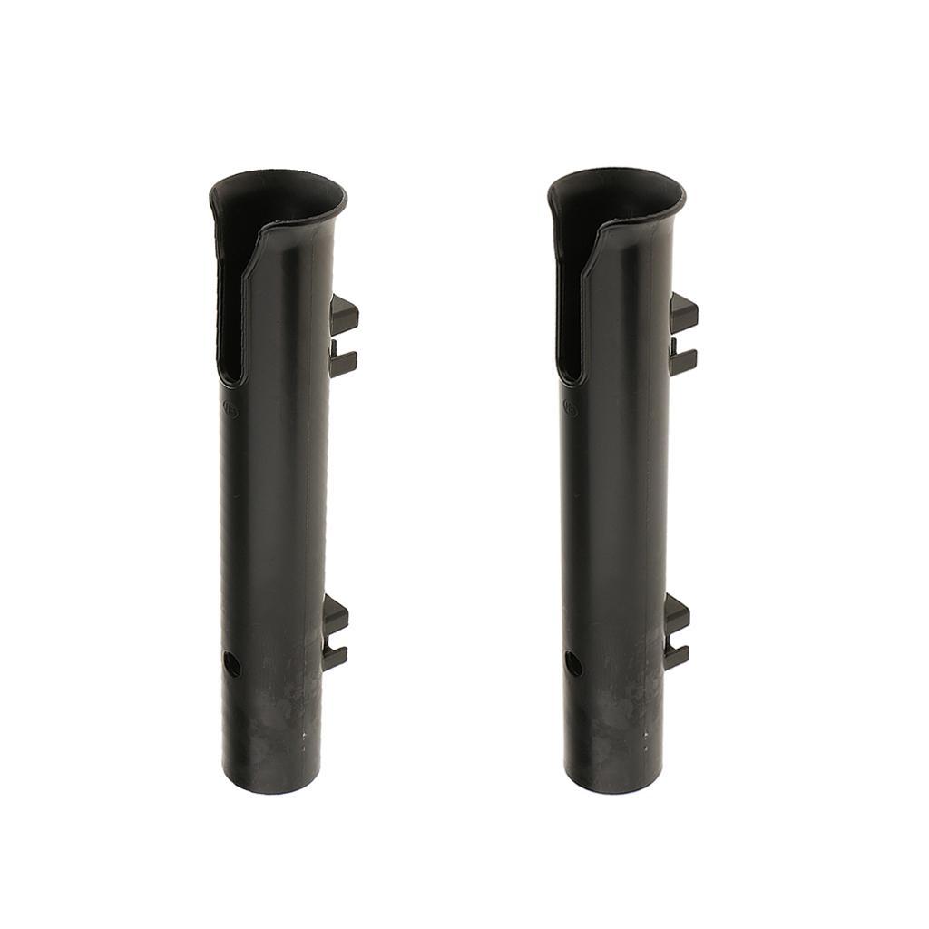 2Pcs Boat Fishing Rod Holder Stand Pole Bracket Flush Mount Rod Rack Fishing Tackle 1 Tube