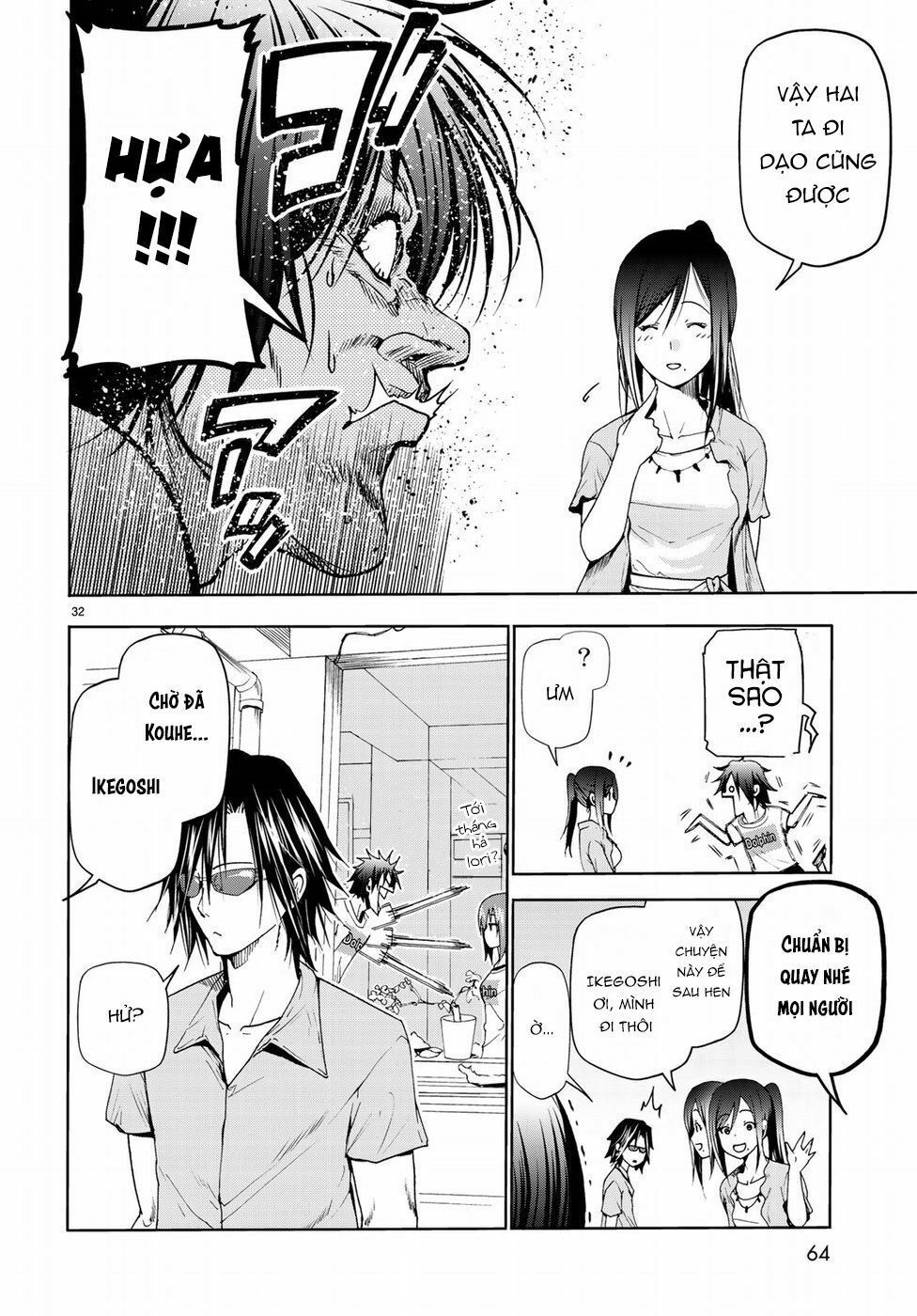 cô gái thích lặn - grand blue chapter 52 32