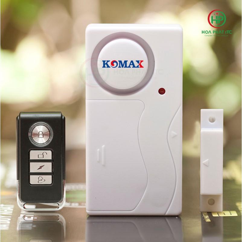 Thiết bị chống trộm gắn cửa, báo trộm gắn cửa kèm remote Komax KM-C05 - Hàng chính hãng