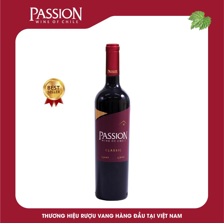 Rượu vang Passion Classic 750ml 13%