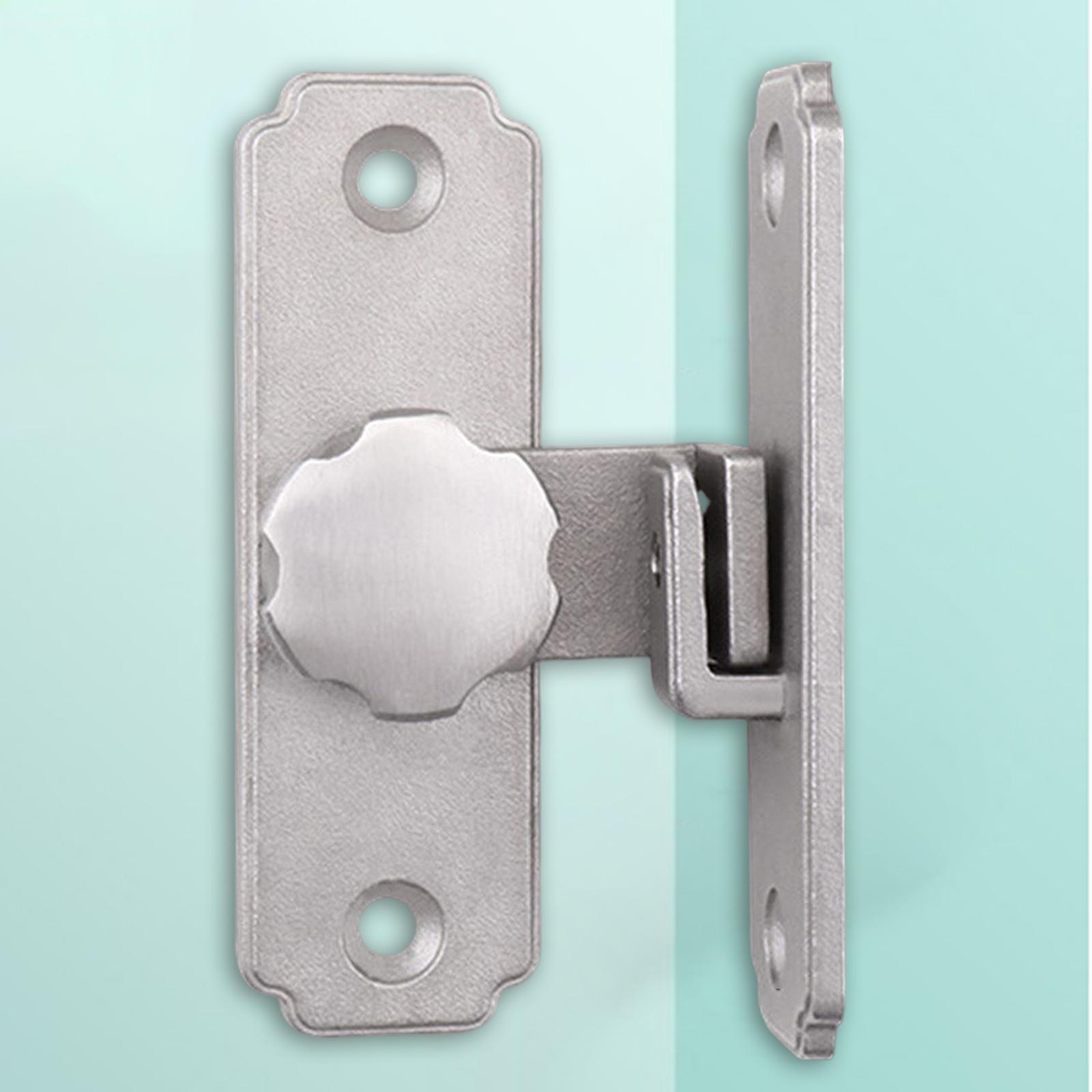 Barn Sliding Door Latch Lock Door with Mounting Screws for Garage