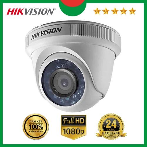 Camera Hikvision trong nhà HD-TVI 2 MP, Camera quan sát Analog DS-2CE56B2-IPF vỏ nhựa, bán cầu (Dome). Hàng chính hãng