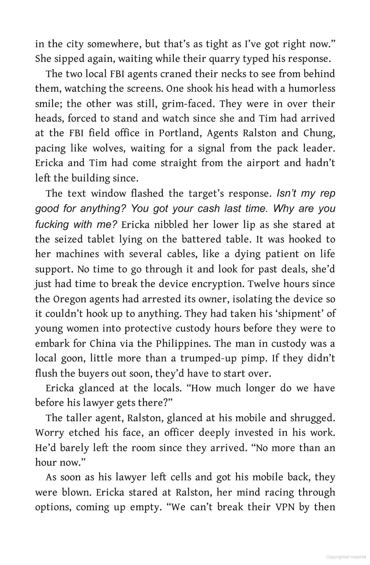 Sách ngoại văn: The Ericka Blackwood Files - Hacker