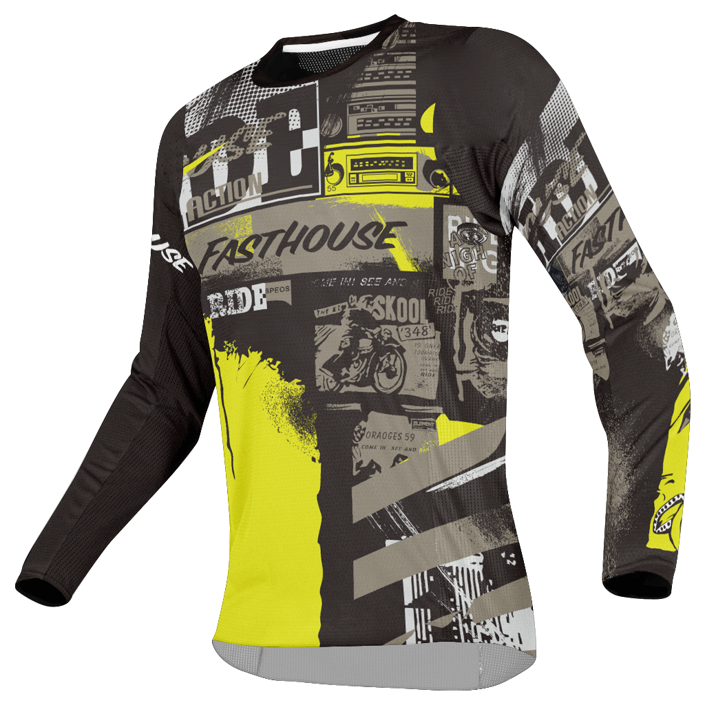 Enduro MTB Đi Xe Đạp Tay Đi Xe Đạp Áo Xuống Dốc Áo Sơ Mi Camiseta Cảo Tháo Áo Thun Mx Xe Đạp Quần Áo Mtb Jersey Color: mtb jersey 13 Size: M