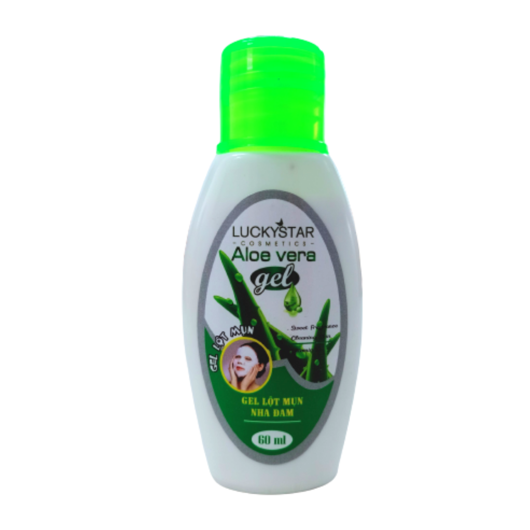 Gel Lột Mụn Nha đam Aloe Vera Juory Lucky Star - Chai 60ml