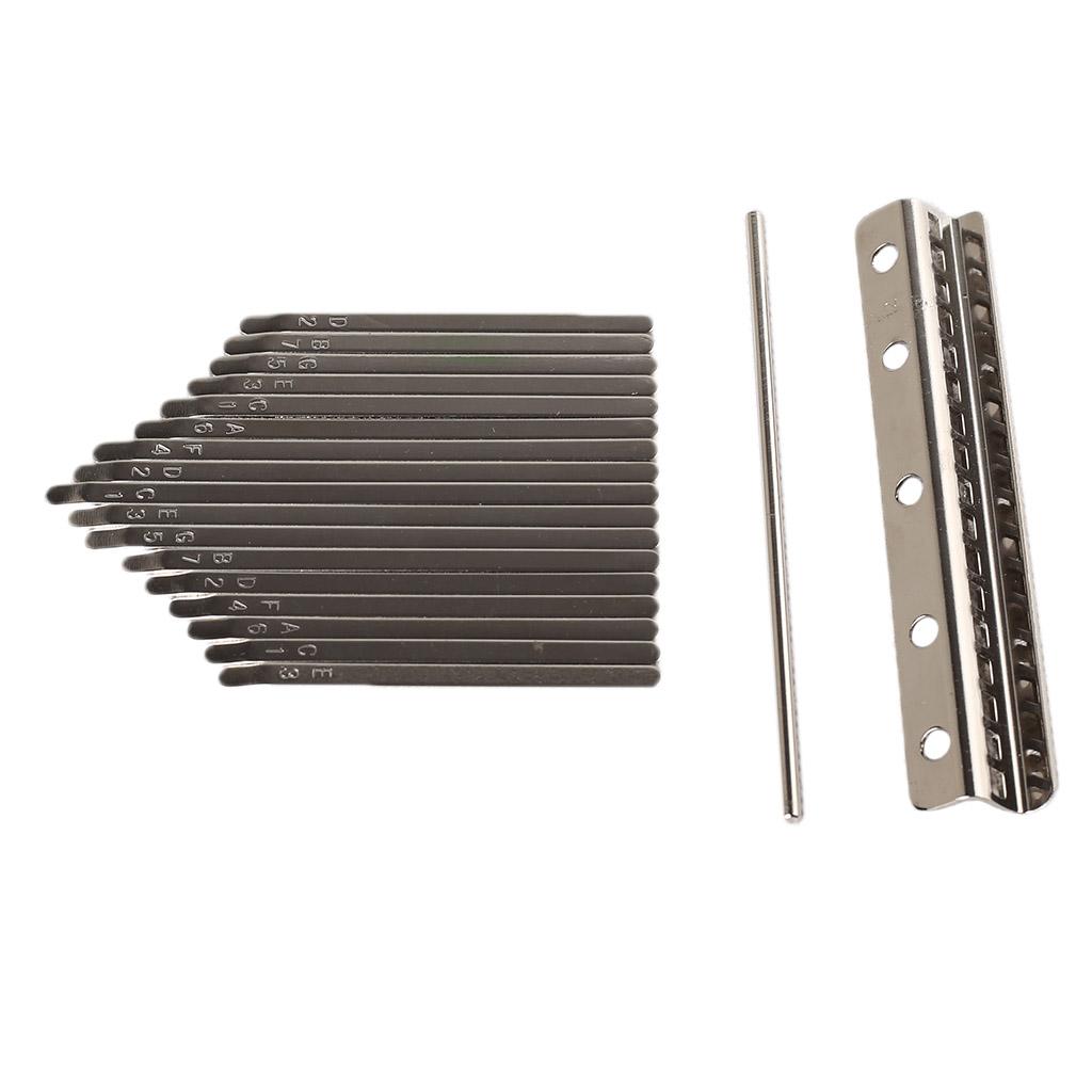 Thumb Piano Bridge Yên 17 Phím Set Kit Cho Bộ Phận Thay Thế DIY Của Kalimba