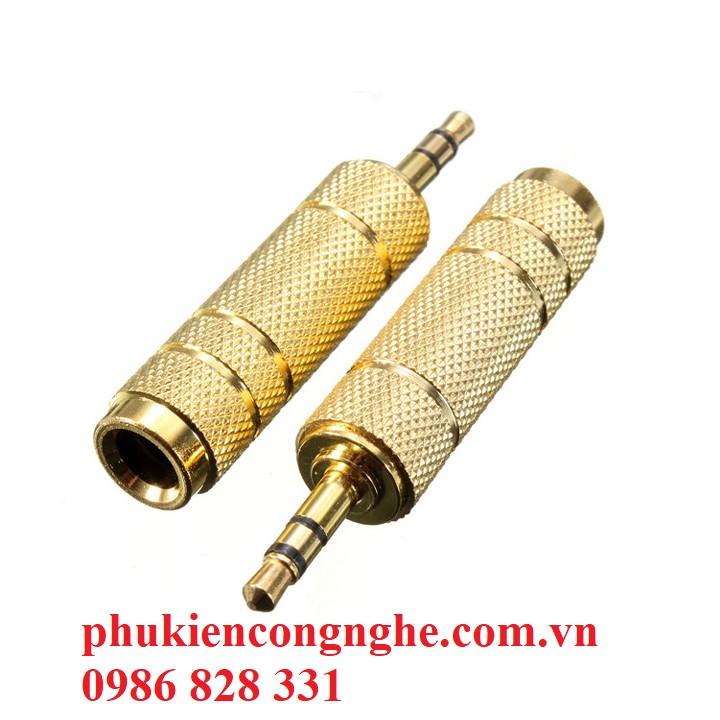 Đầu chuyển audio 6.5 sang 3.5 dương cao cấp