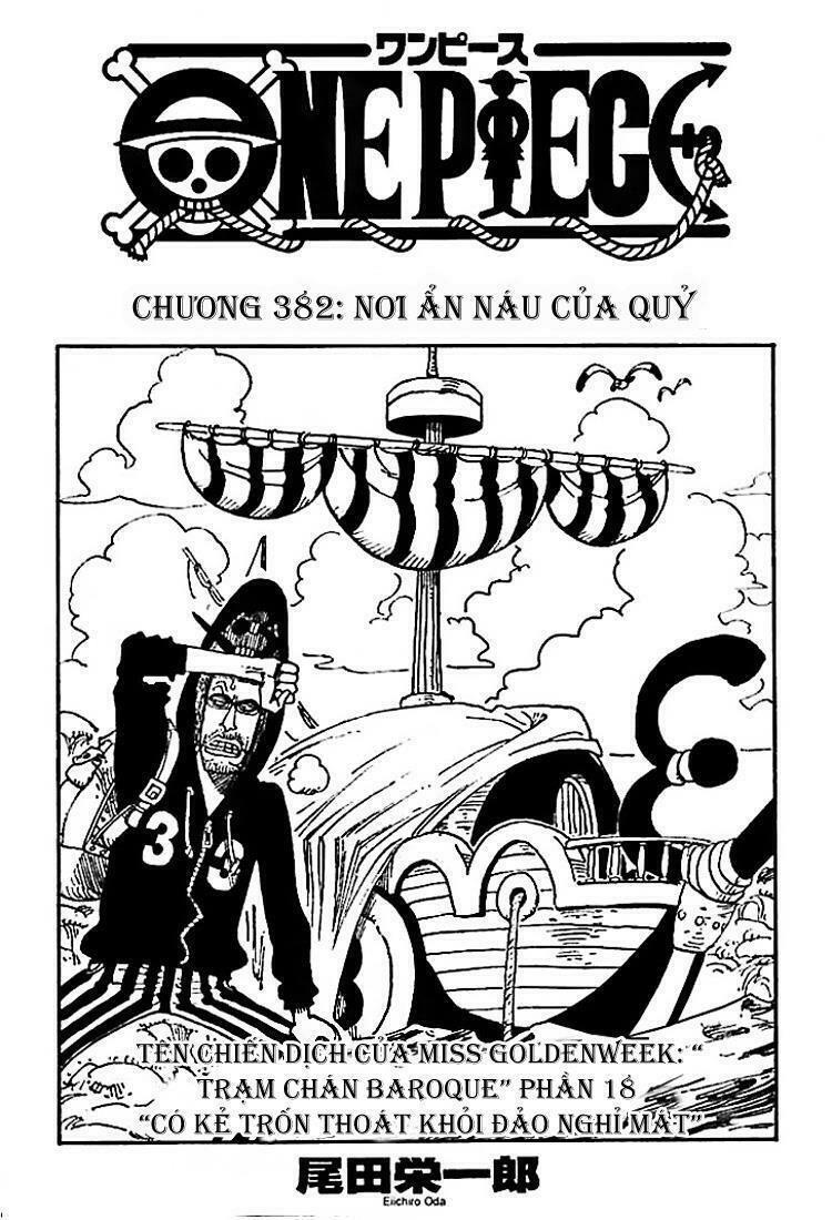 đảo hải tặc - one piece chapter 382 1