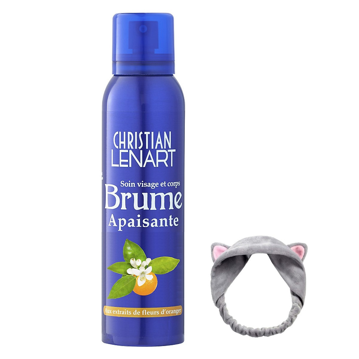 Xịt khoáng Christian Lenart Brume Apaisante 150ml (Dành cho da nhạy cảm và mất nước)+ tặng Kèm 1 Băng Đô Tai Mèo Xinh Xắn ( Màu Ngẫu Nhiên)