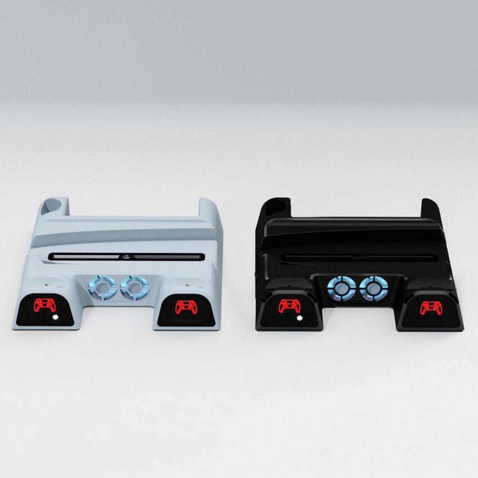 Vertical Stand+Cooling Fan+Charging Station +Game Storage for PS5