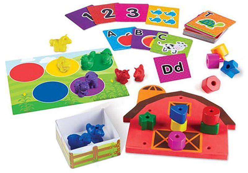 Learning Resources Đồ chơi học tập các kỹ năng Toddler - All Ready for Toddler Readiness Kit