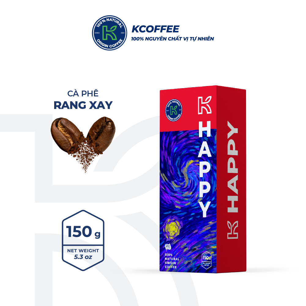 Hộp hạnh phúc "Happy Life Box" cà phê rang xay, hòa tan và filter K-Coffee