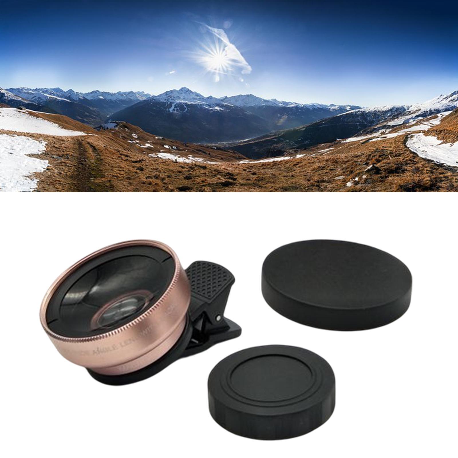 Phone Lens Kit Super Wide Angle Lens Professional Portable Lens Kit for Tablet Smartphones