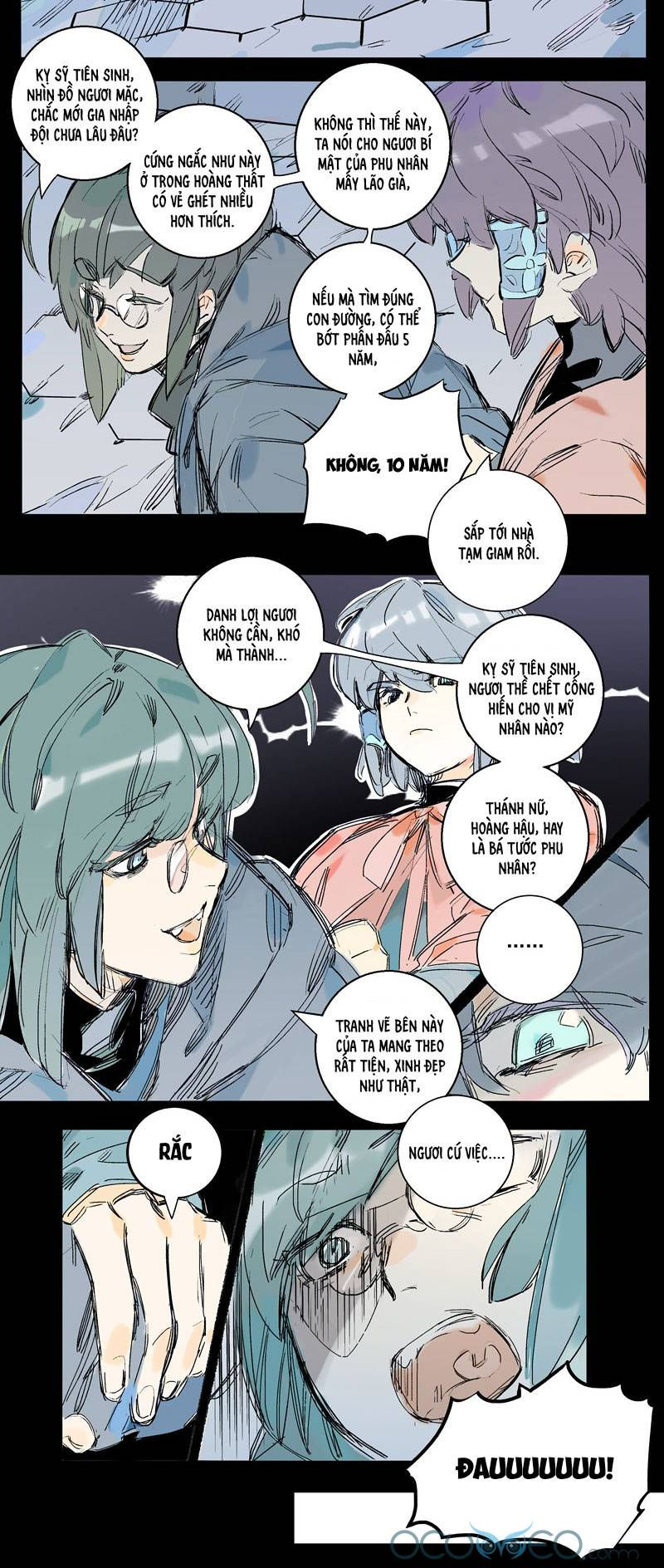 hộ vệ hoa hồng chapter 2 8