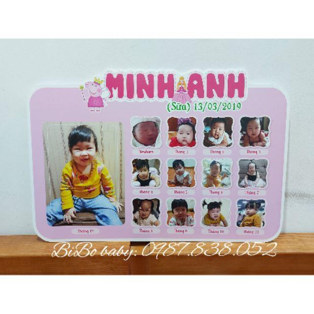 Bảng thành tích, bảng ảnh thiết kế theo yêu cầu trang trí sinh nhật