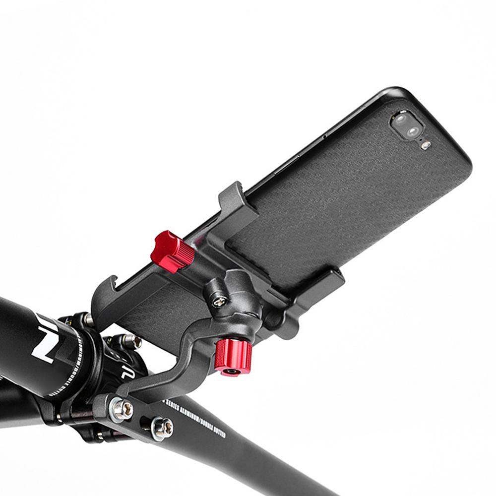 Giá đỡ điện thoại cho xe đạp xe máy Promend Bike STEM hợp kim nhôm xoay 360 ° MTB