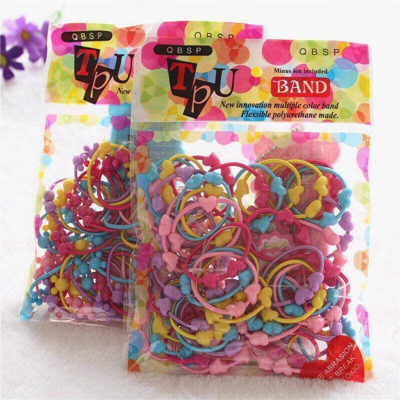 Chun buộc tóc cho bé túi 50 cái
