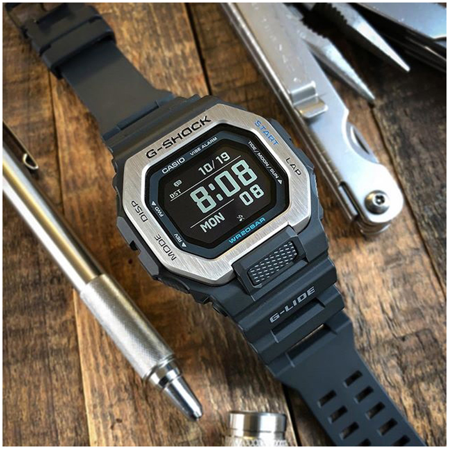 Đồng hồ nam dây nhựa Casio G-Shock chính hãng GBX-100-1DR