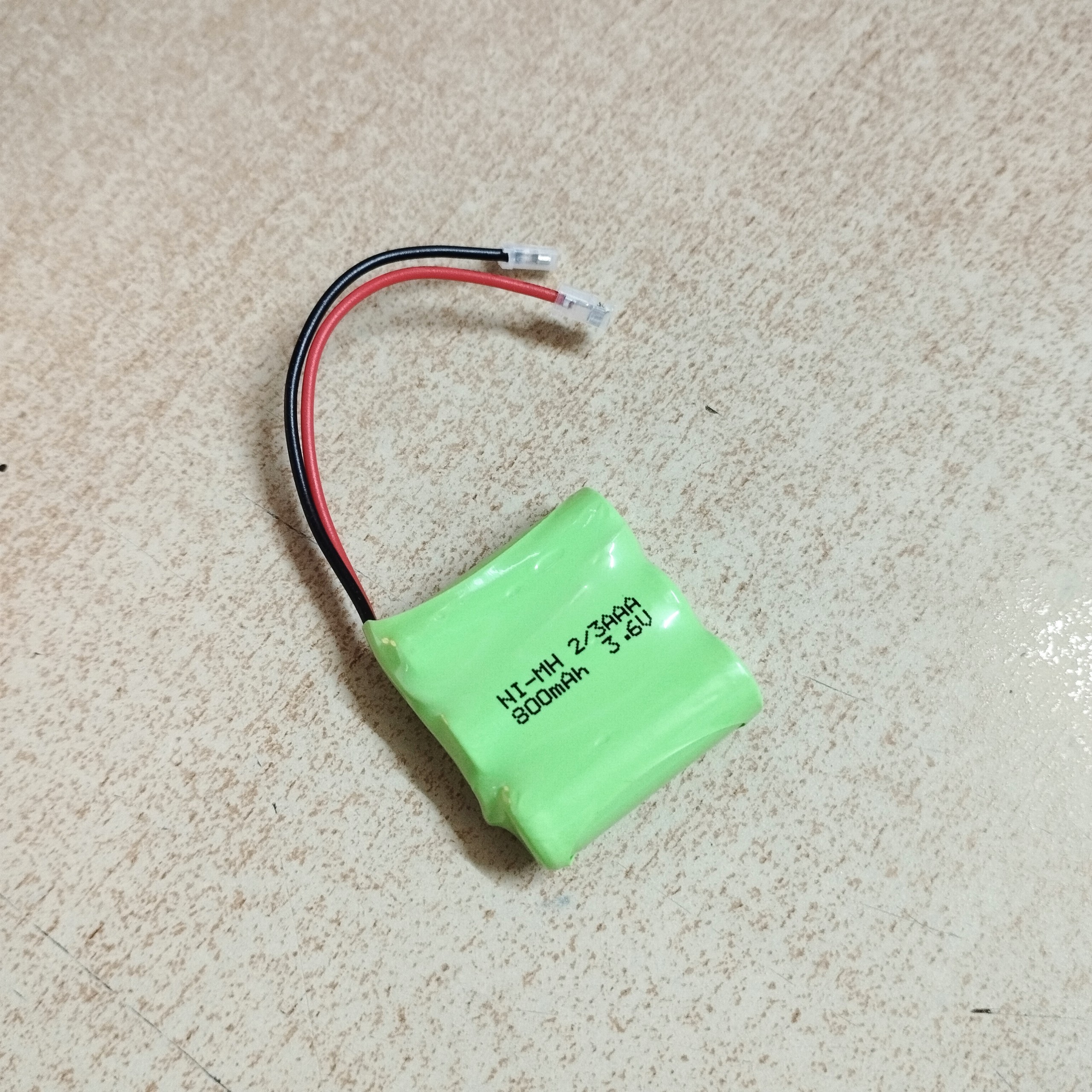 Pin sạc 3.6V dung lượng 800mAh loại ngắn 2/3AAA