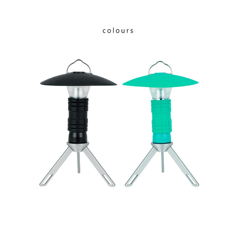 Outdoor Portable Camping Light Tent Lantern with Detachable Tripod USB Rechargeable LED Emergency Light Light with Hung Loop