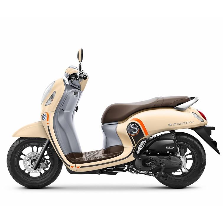 Xe máy 110cc Honda Scoopy 2021, Fashion xanh- kem.