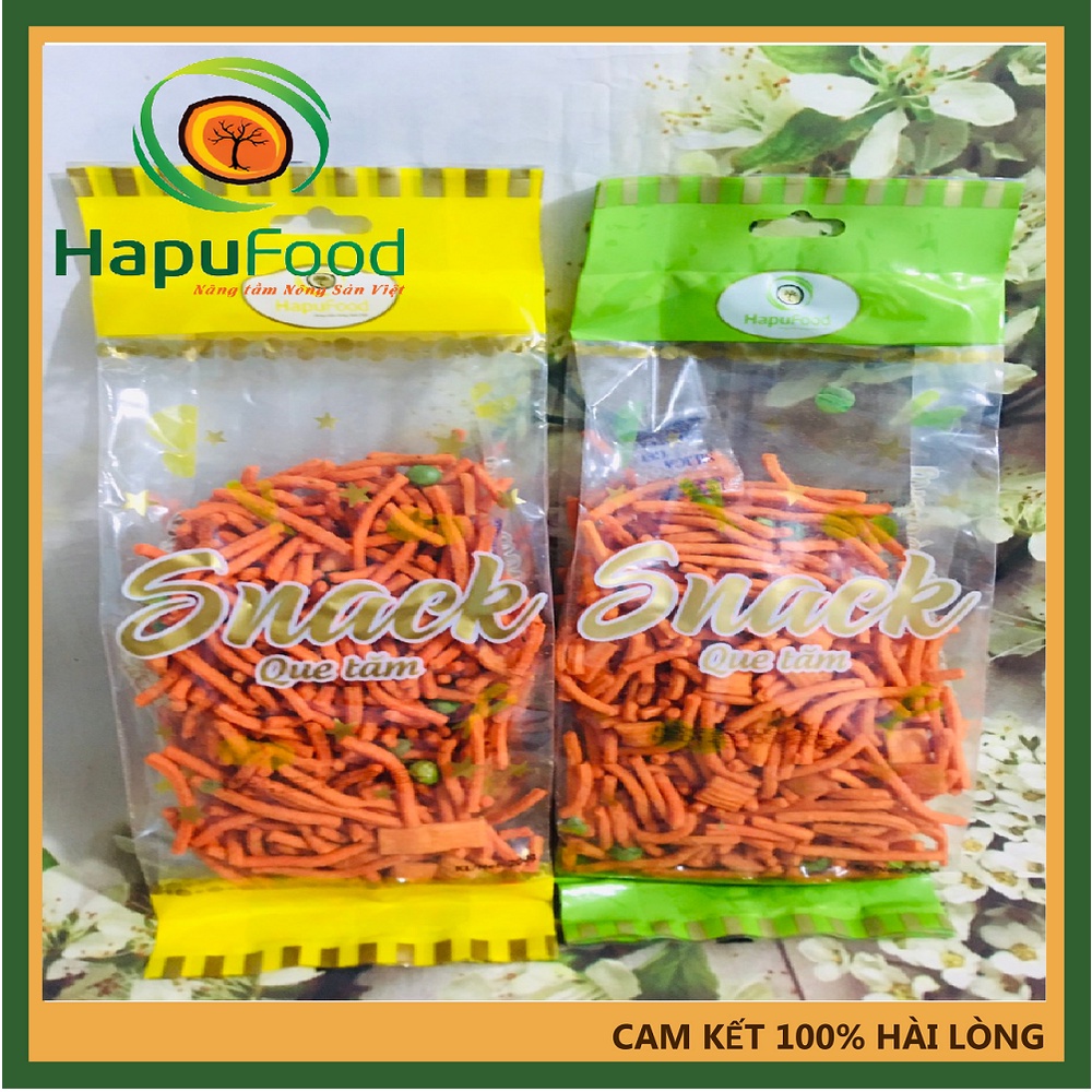 Món Ăn Vạt Truyền Thống Snack Que Đậu Hà Lan Gói 200g - Hương Vị Cay, Giòn Tan