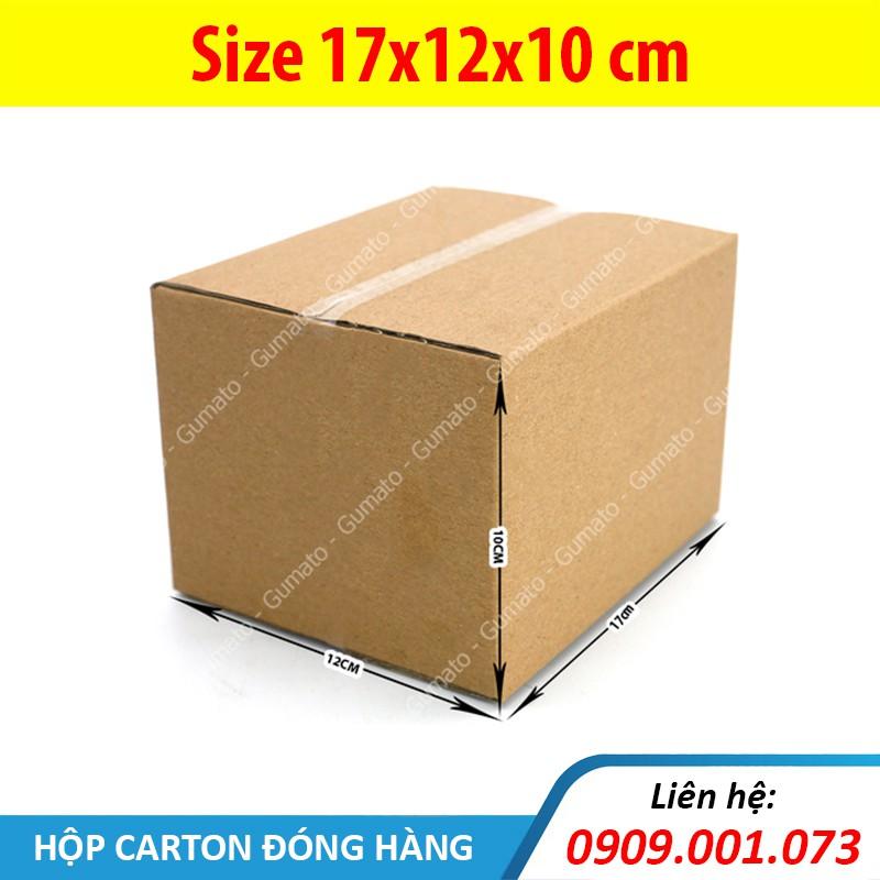 Hộp giấy P37 size 17x12x10 cm, thùng carton gói hàng Everest