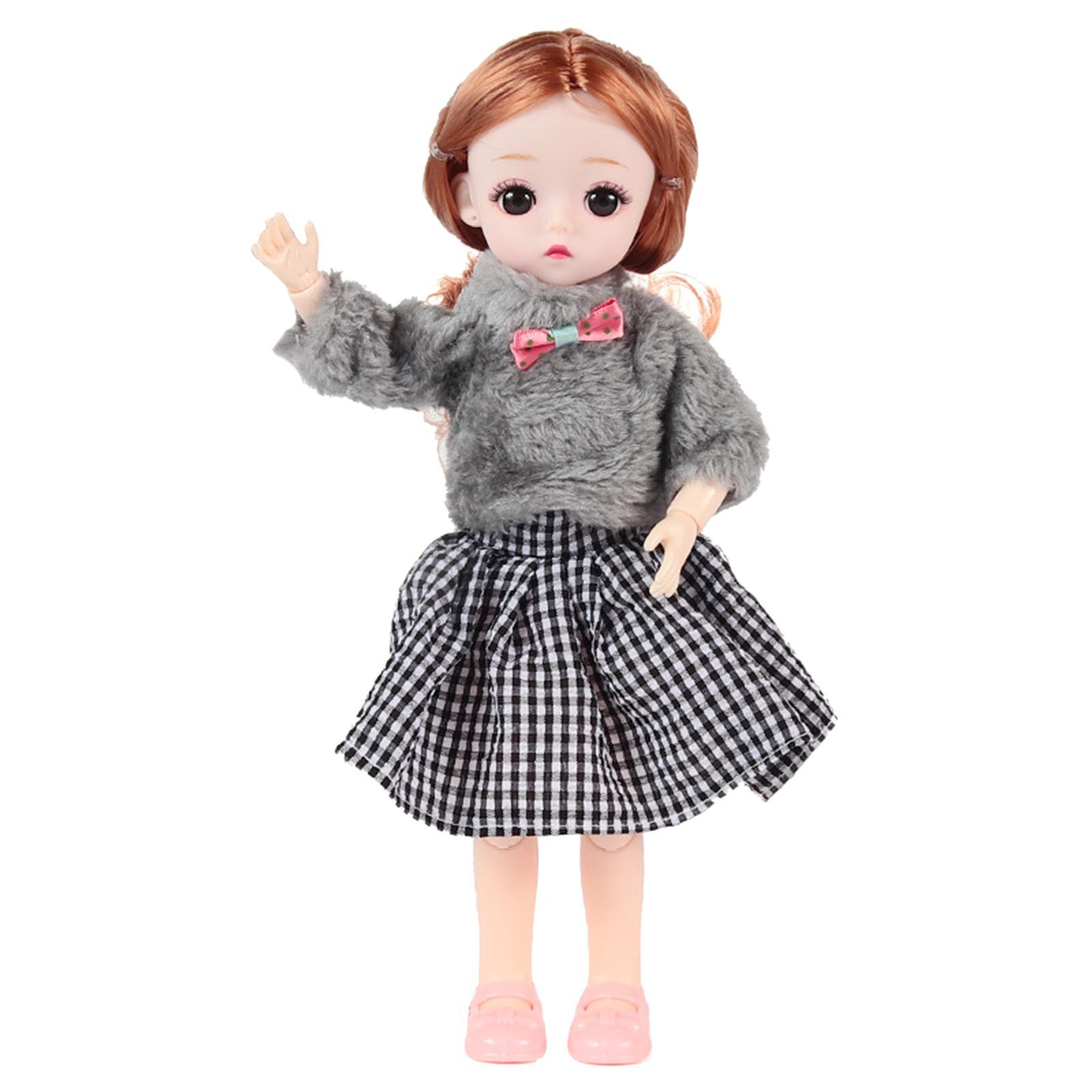 30cm Bjd Doll Girl Doll Beautiful Outfit  1/6 Doll for Birthday