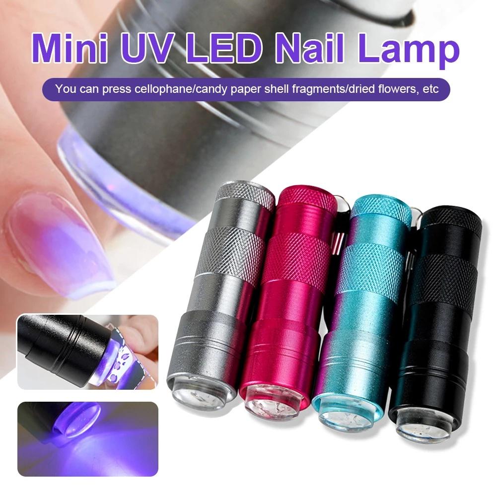 Đèn LED Hong Khô Móng Tay UV Mini Nhanh Chóng Với 4 Màu Tùy Chọn