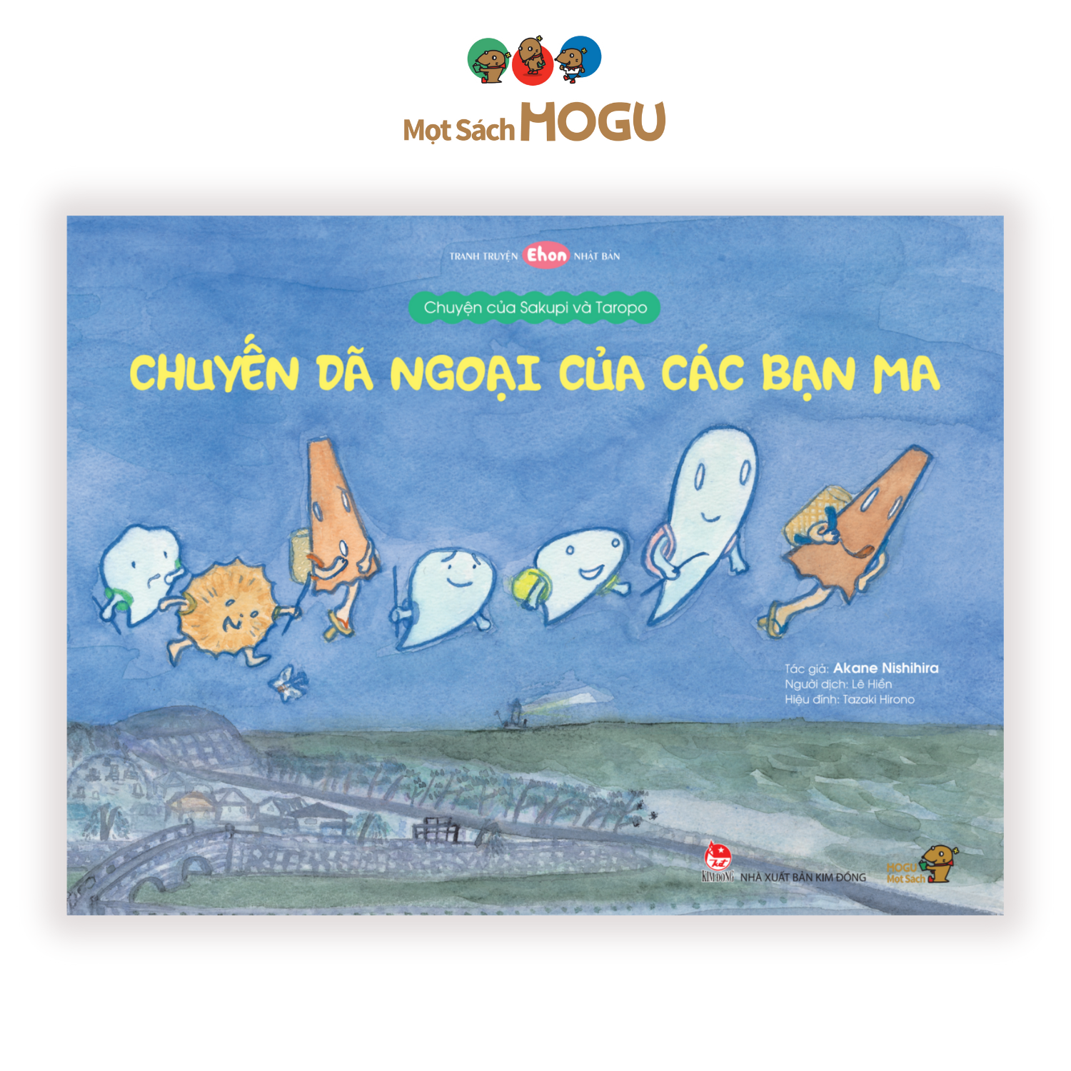 Ehon - Phát triển quan sát - Chuyến dã ngoại của các bạn ma - cho bé 3-6 tuổi.