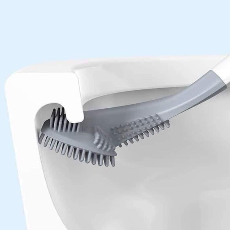Cọ Toilet Silicon Chổi Chà Rửa Nhà Vệ Sinh Bồn Cầu Gắn Tường