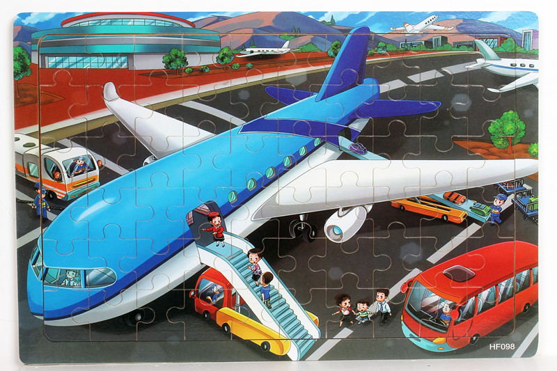 Đồ chơi tranh xếp hình 60 miếng puzzle - Đồ chơi thông minh cho bé