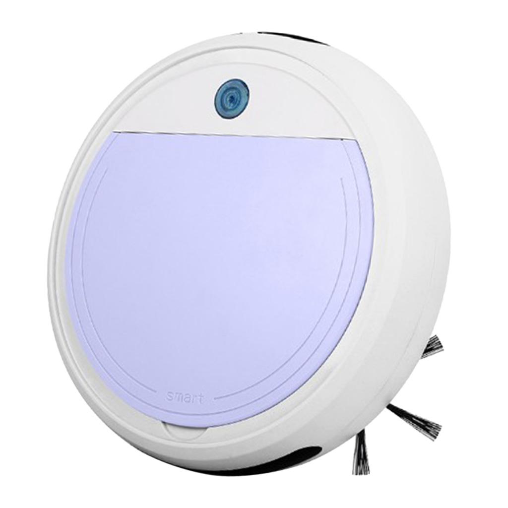 Robot Vacuum Cleaner Automatic Sweeping Vacuuming &amp; Mopping White+Pink