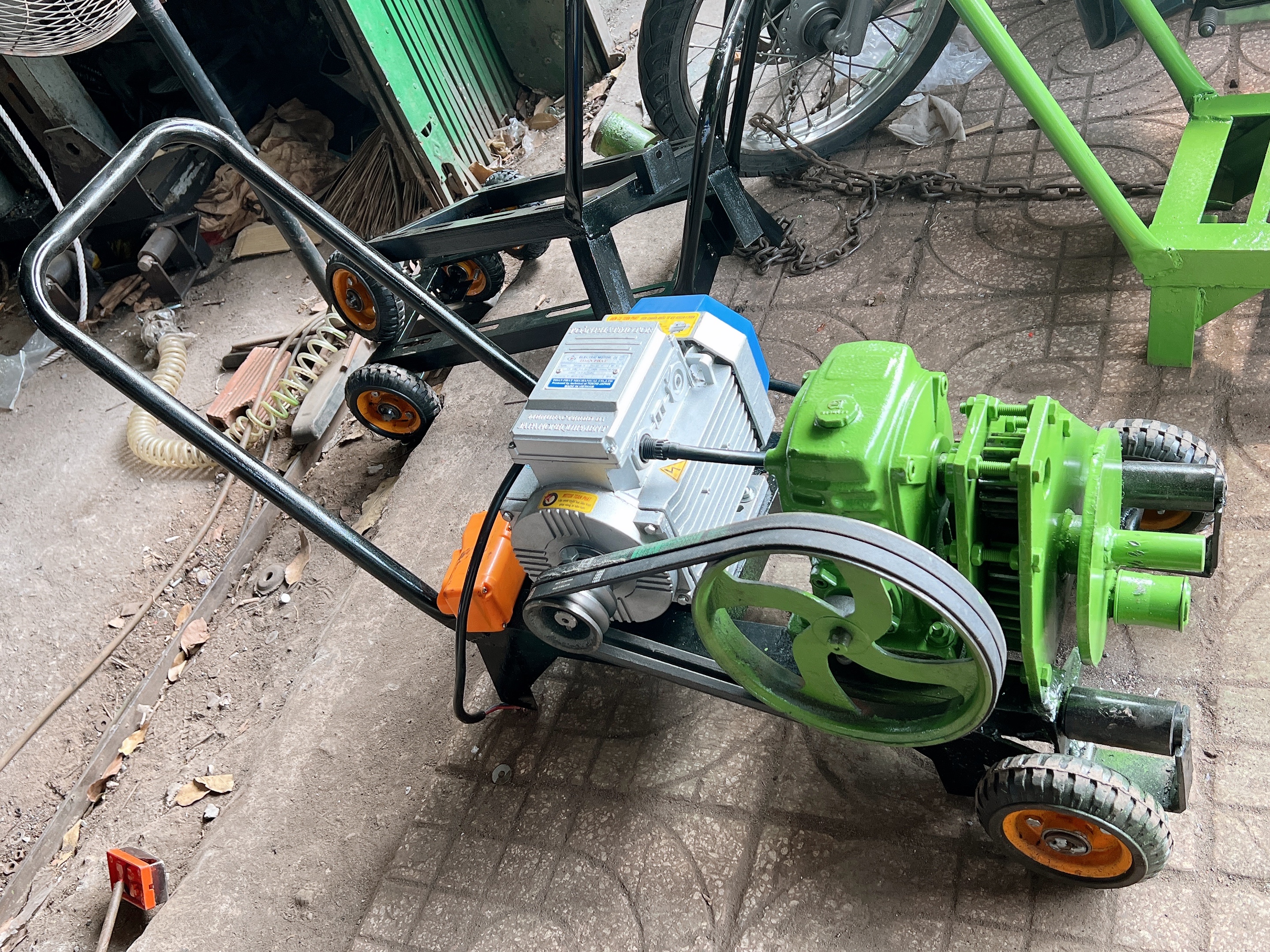 Máy uốn sắt Xây dựng phi D14- D25