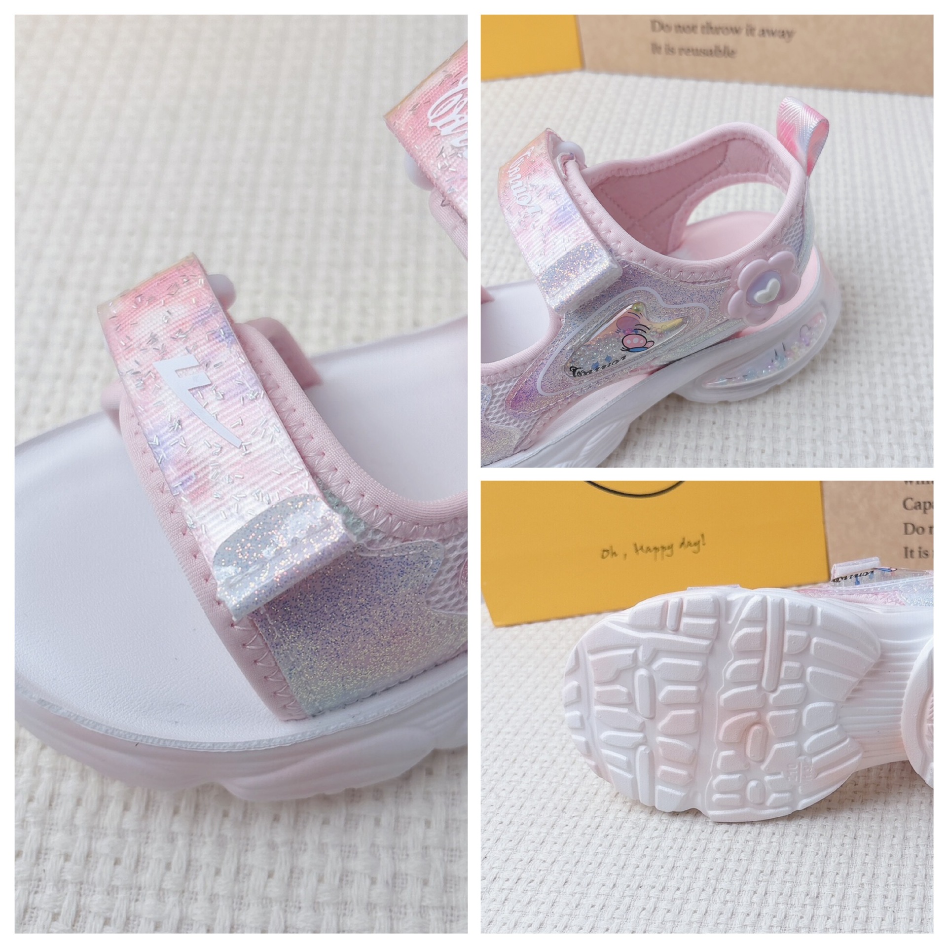 Giày Sandal quai hậu cho bé, giày thể thao siêu nhẹ, êm nhẹ chống trơn – GSD9154