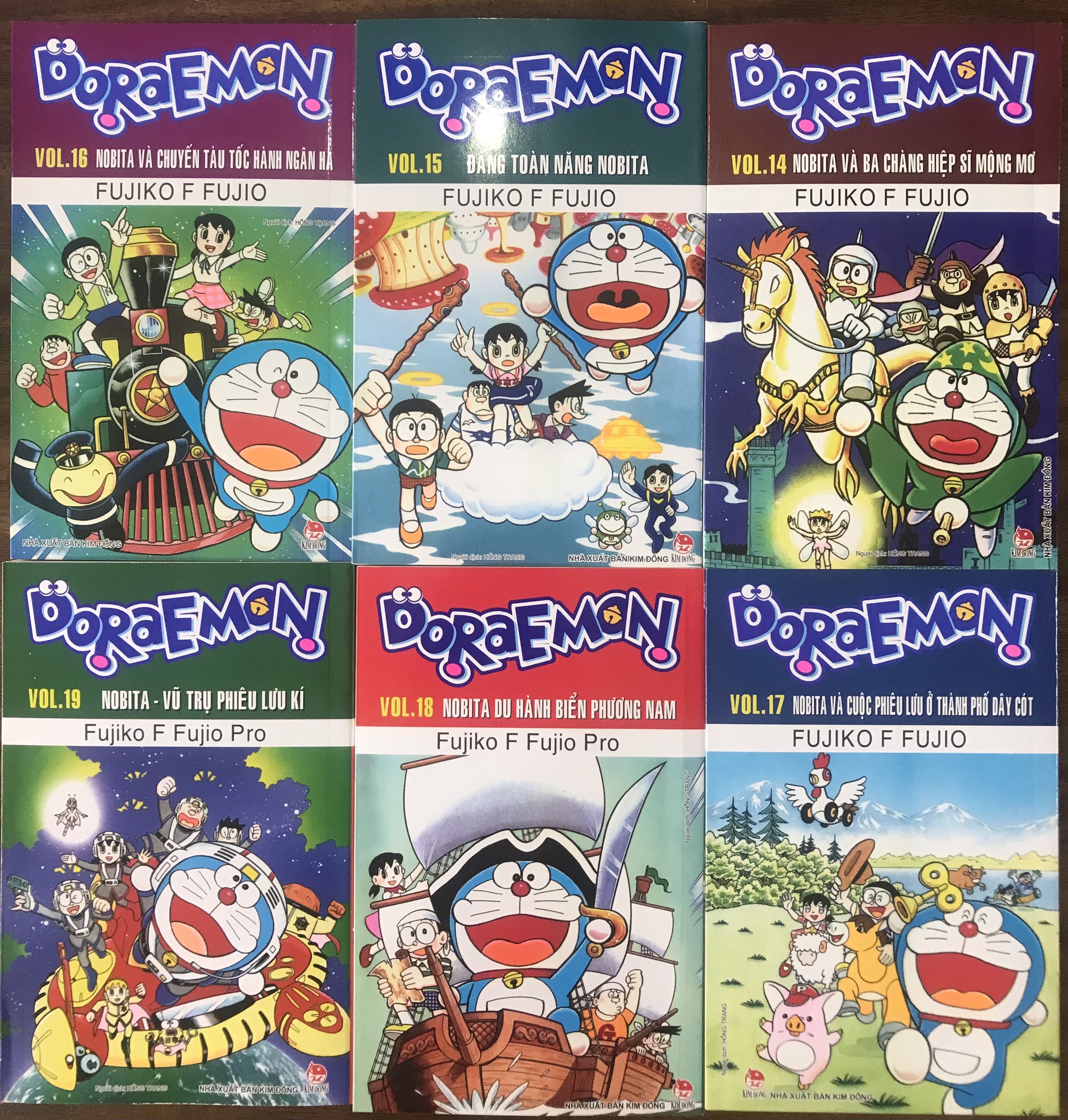 Sách - Doraemon truyện dài - Combo 12 tập từ tập 13 đến tập 24 - NXB Kim Đồng