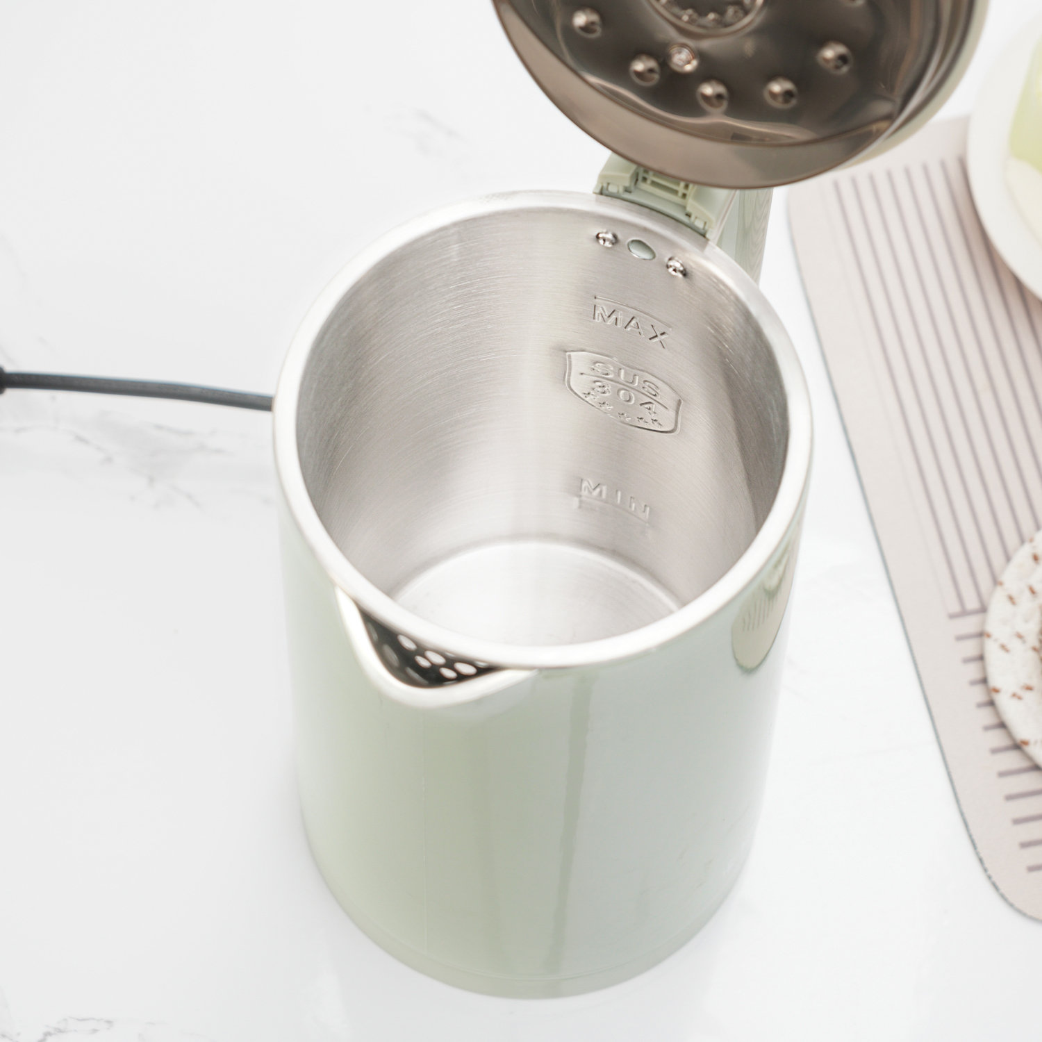 Bình đun siêu tốc hai lớp Kalpen AR17 dung tích 1.8L, bảo hành 24 tháng - Hàng chính hãng