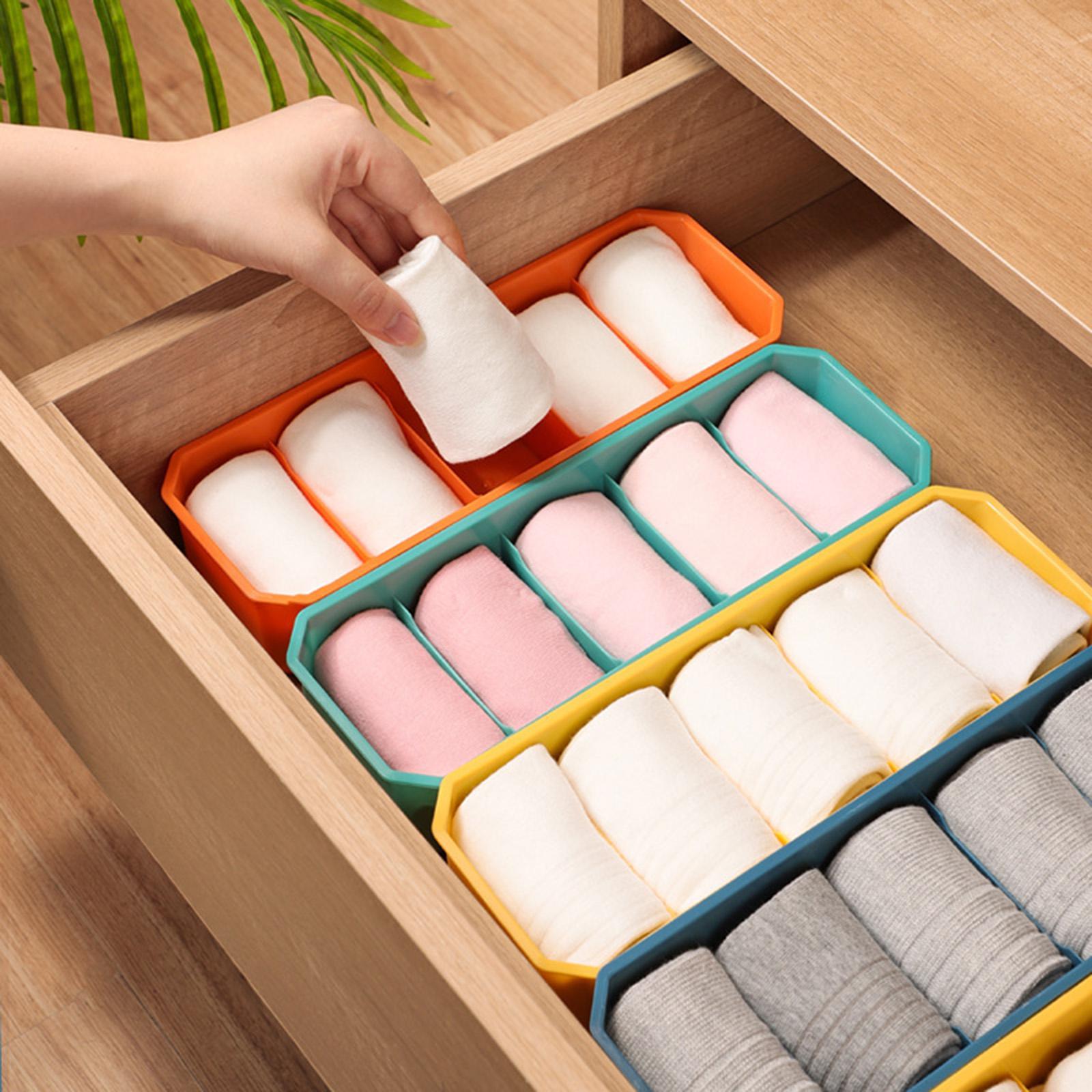 Wardrobe Storage Box Data Cable Organization Compartment Organizer Boxes