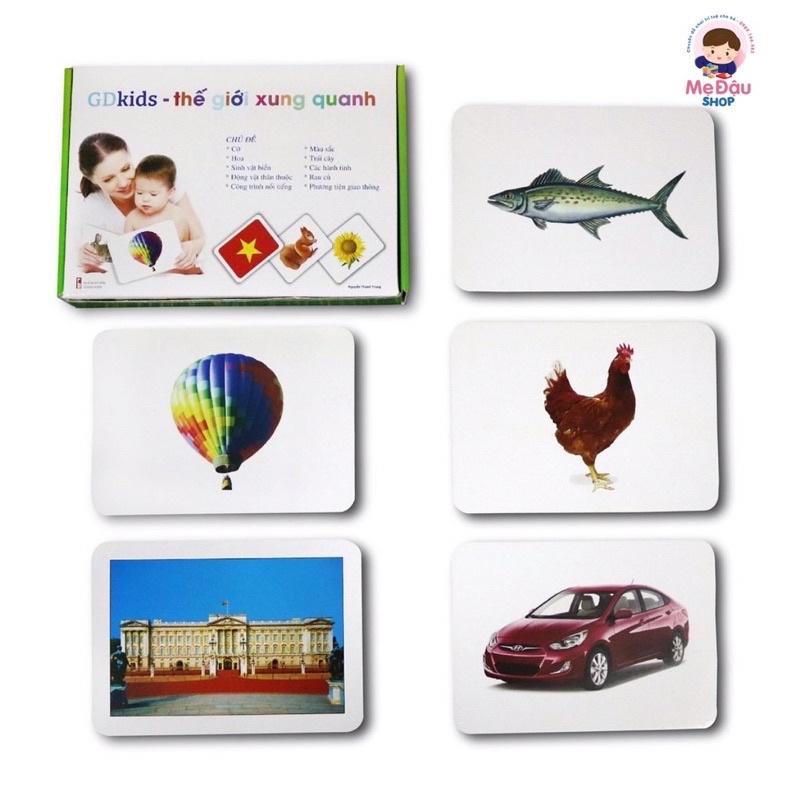 THẾ GIỚI XUNG QUANH (Bộ 100 Thẻ) – Flashcard