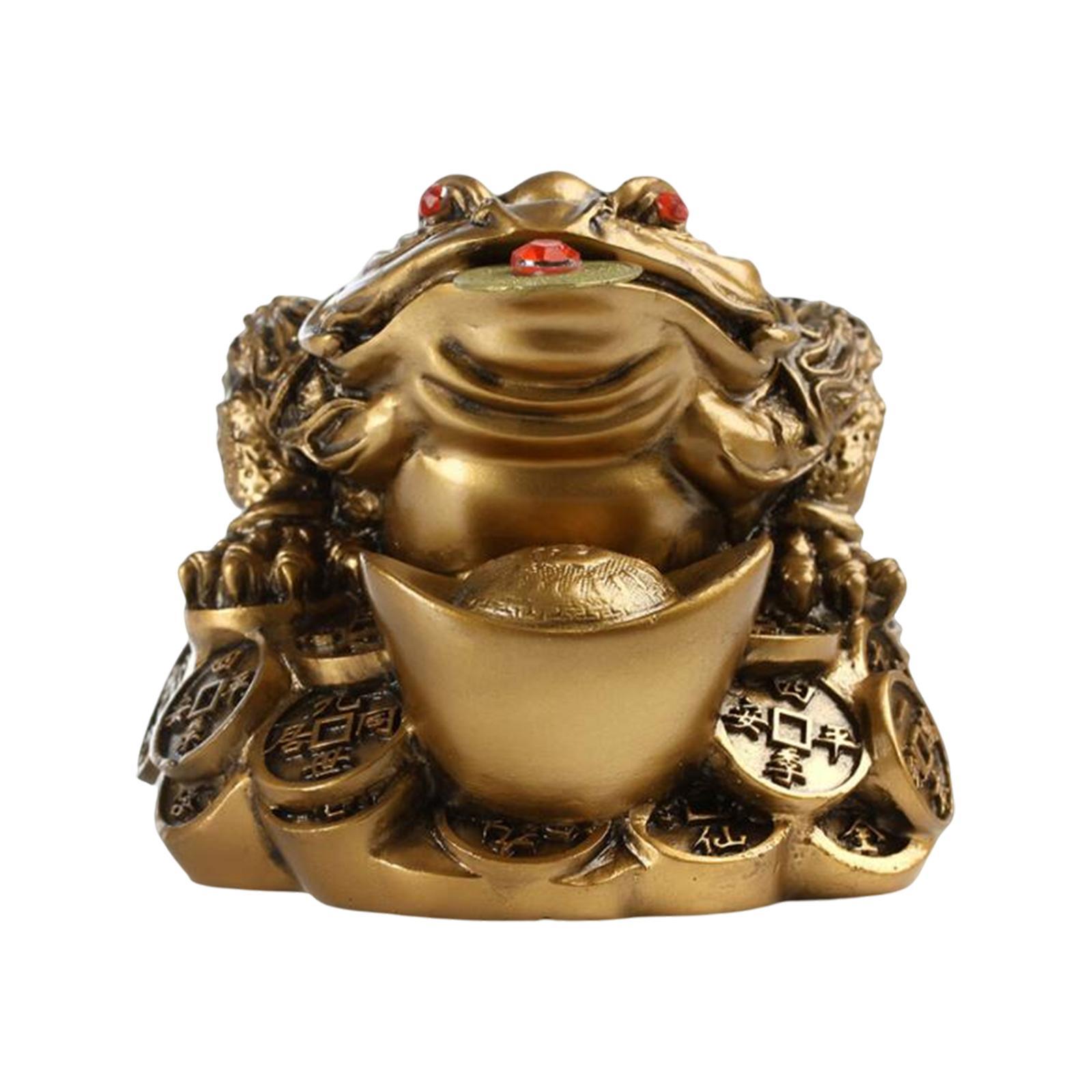 Resin Feng Shui  Wealth Statue Lucky Gifts for Tabletop Decor